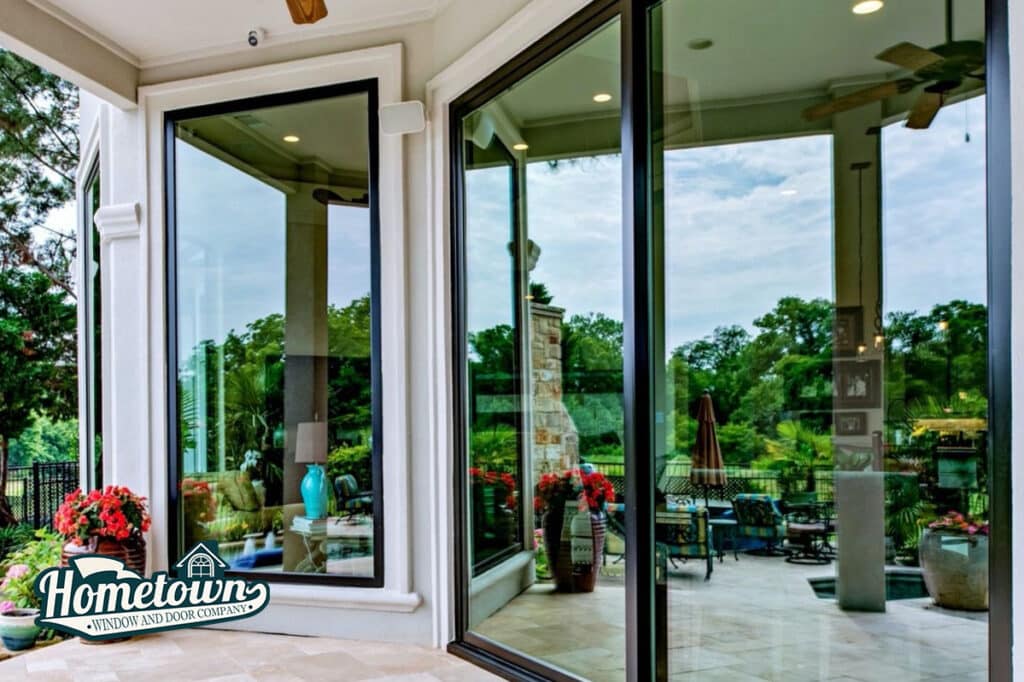 Updated windows and entry door installed on Indianapolis suburban house