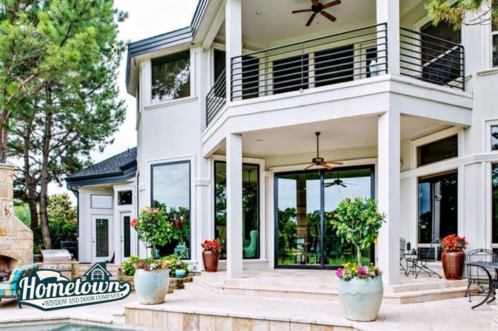 Modern replacement windows installed on Indianapolis suburban home