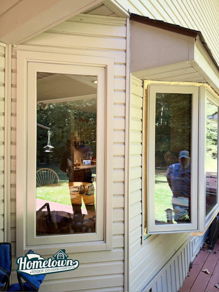 Fresh window installation enhancing Indianapolis home exterior