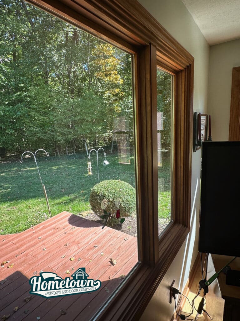 Residential window replacement showing quality craftsmanship in Indianapolis