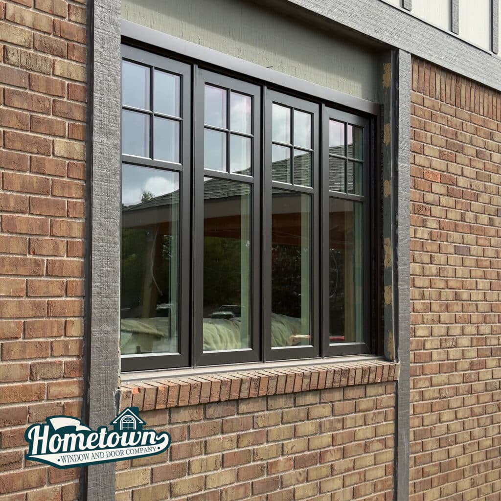 New vinyl replacement windows installed on Indianapolis home