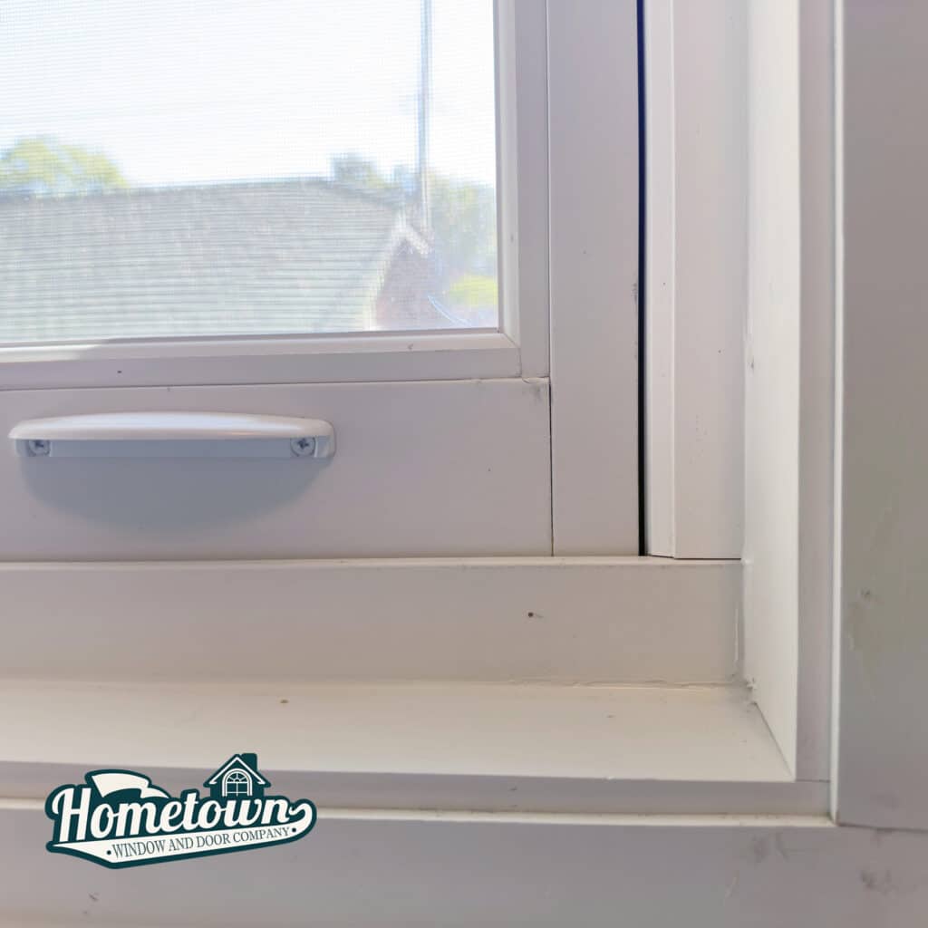 New home windows installed on suburban Indianapolis house