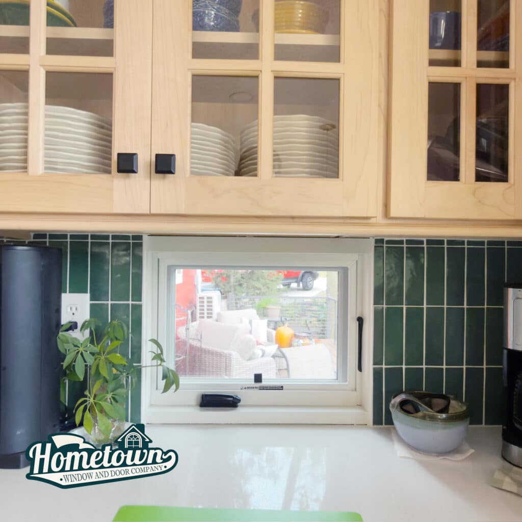 New replacement windows installed on Indiana residential property