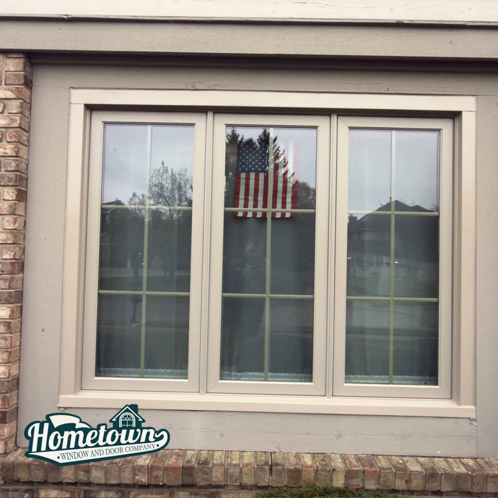 Clean finished window upgrade in Indianapolis neighborhood