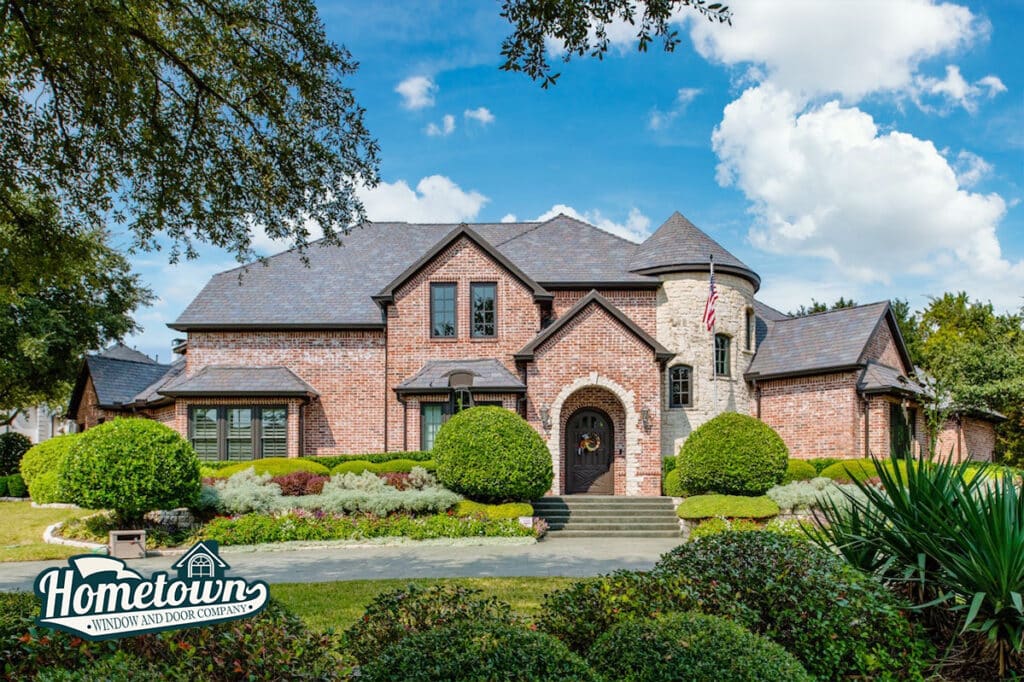 Newly installed windows enhancing home appearance in Indianapolis